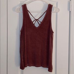 AEO Medium Burgundy Tanktop